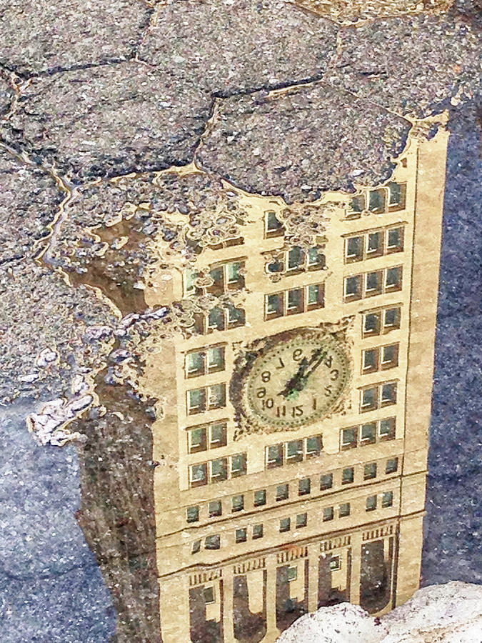 Time in a Puddle Photograph by Cate Franklyn