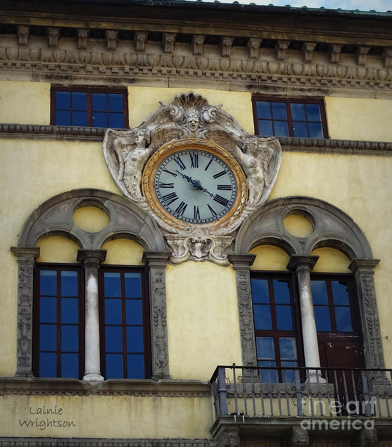 Time in Lucca Photograph by Lainie Wrightson