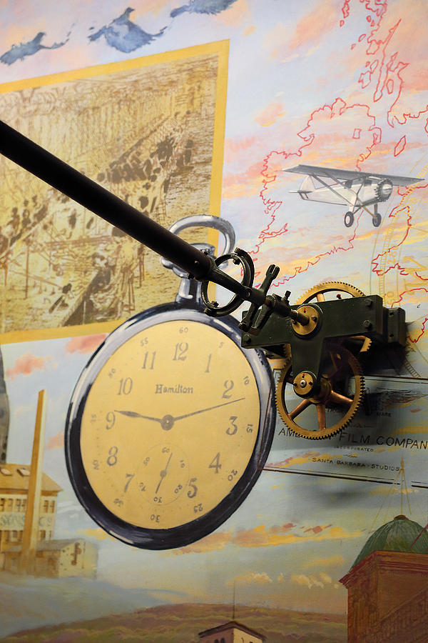 Clock Photograph - Time Is Running Away From Yesterday by Viktor Savchenko
