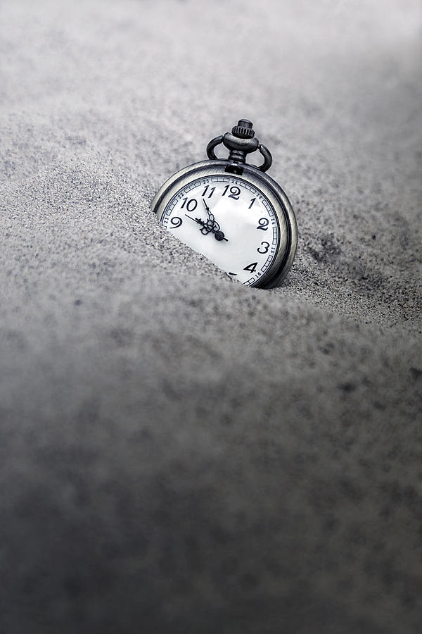 Vintage Photograph - Time Is Running by Joana Kruse