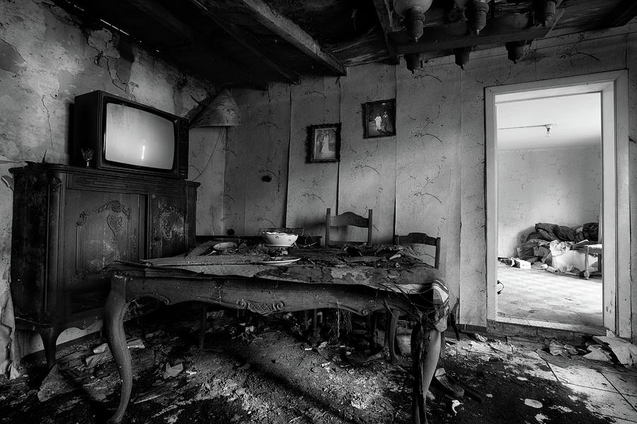 Time keeps on running yesterday living room Photograph by Dirk Ercken