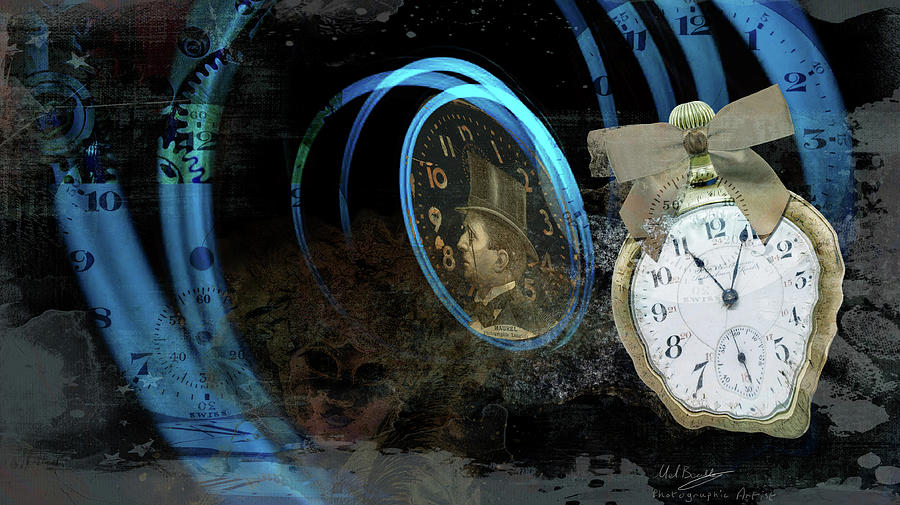 Time Digital Art by Mel Beasley