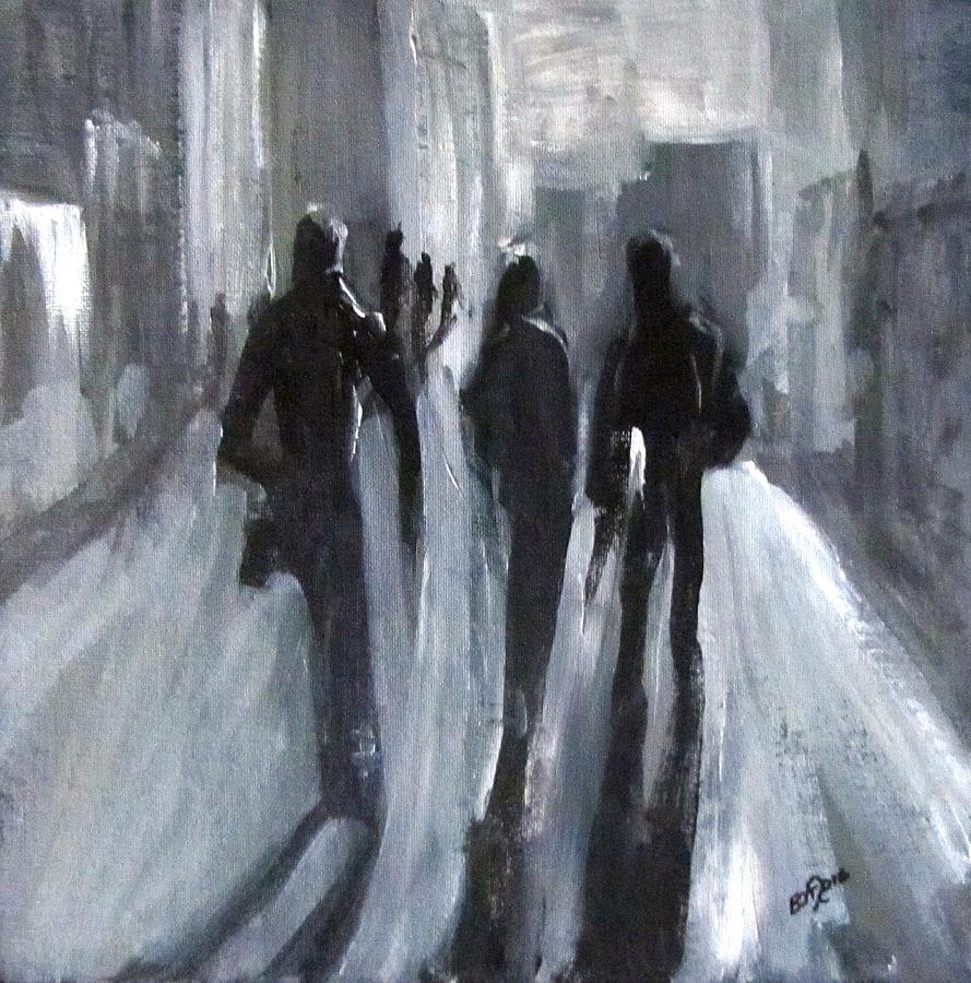 Time of Long Shadows Painting by Barbara OToole