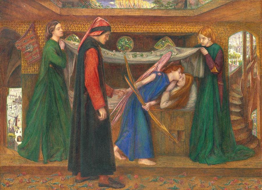 dante and beatrice painting