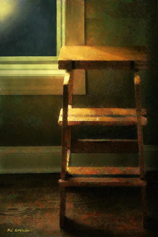 Time Out Corner Painting by RC DeWinter