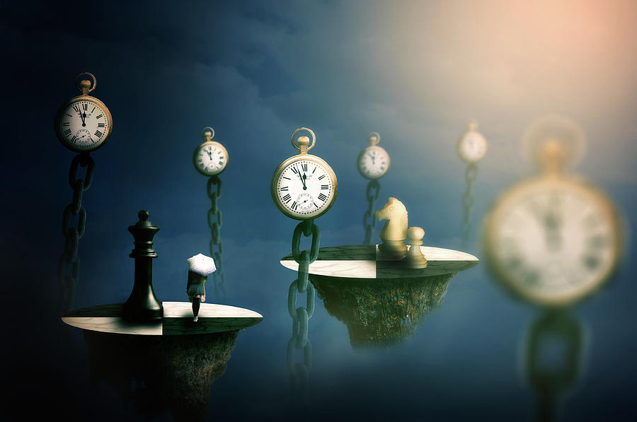Time Strategy Digital Art by Nathan Wright