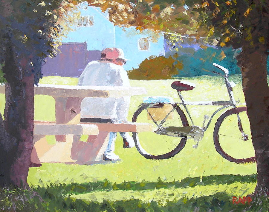 Representational Painting - Time To Reflect by Jan Rapp Representational Painting - Time To Reflect by Jan Rapp
