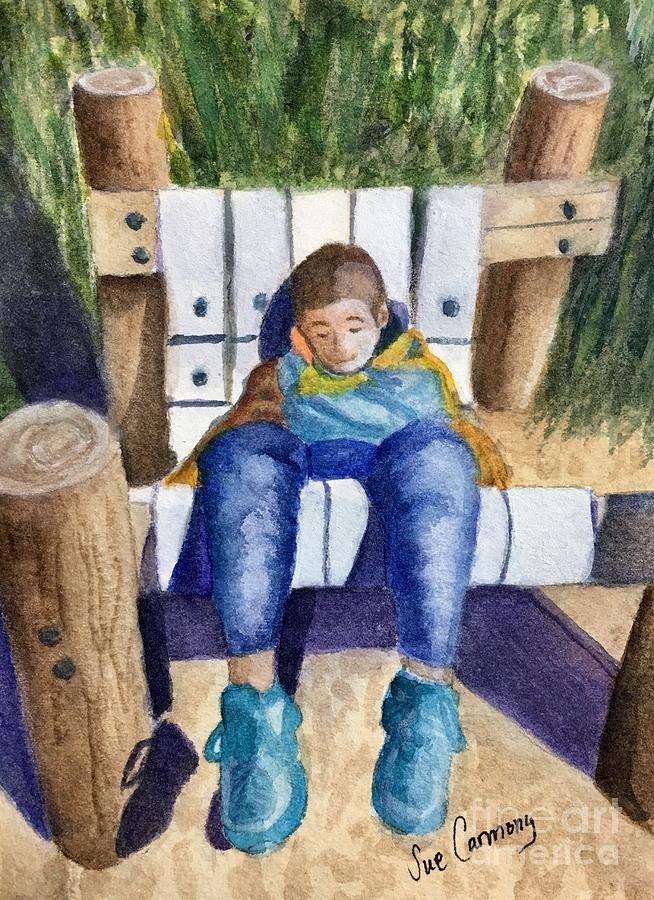 Time to Rest Painting by Sue Carmony