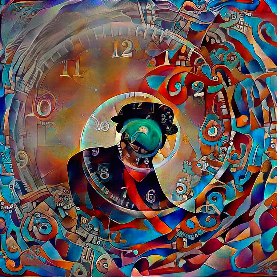 Time Vortex Digital Art by Bruce Rolff