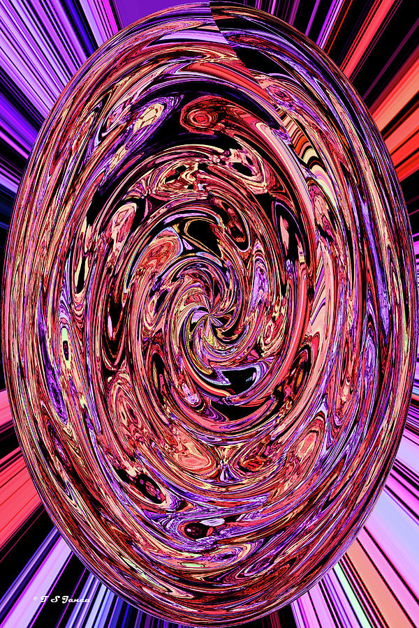 Time Warp Bubble Digital Art by Tom Janca