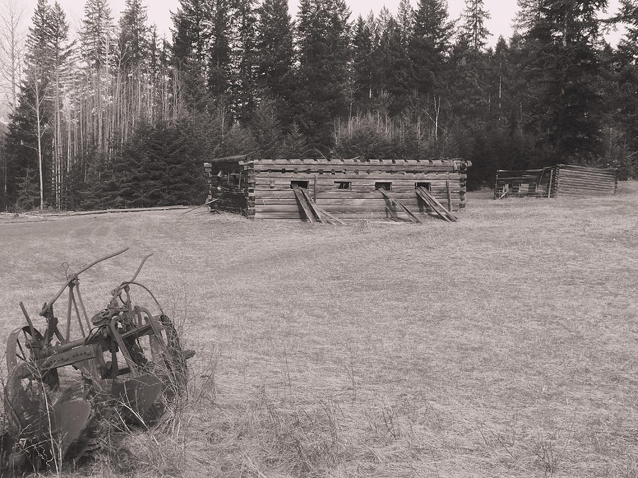 Time Was Black and White Photograph by Scott Ballingall | Fine Art America