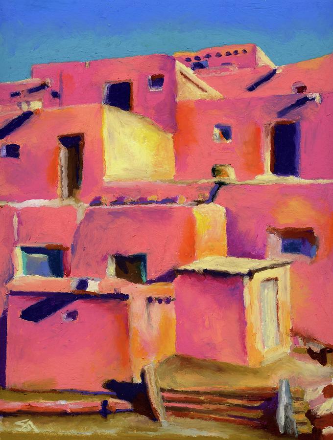 Santa Fe Painting - Timeless Adobe by Stephen Anderson