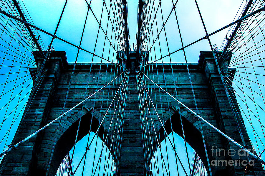 Brooklyn Bridge Photograph - Timeless Arches by Az Jackson