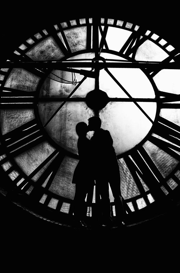 Timeless Love - Black and White Photograph by Marianna Mills