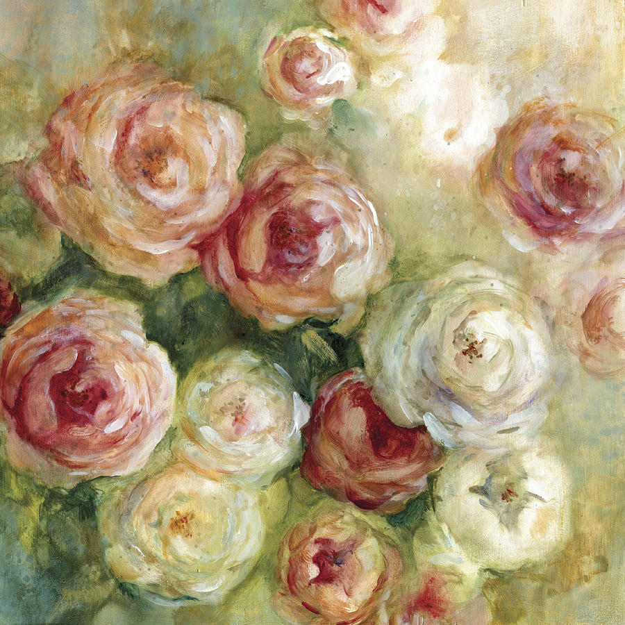 English Rose Painting - Timeless Rose  by Carol Robinson