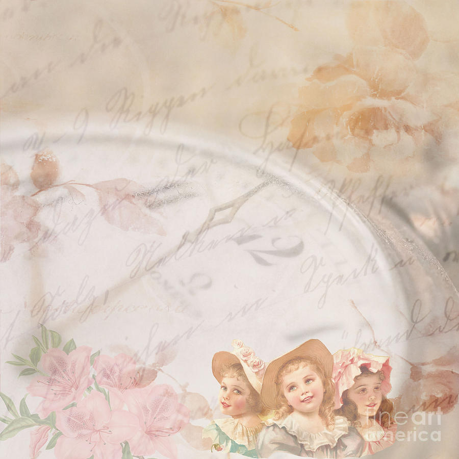Timeless Victorian Collage Digital Art by Leah McPhail