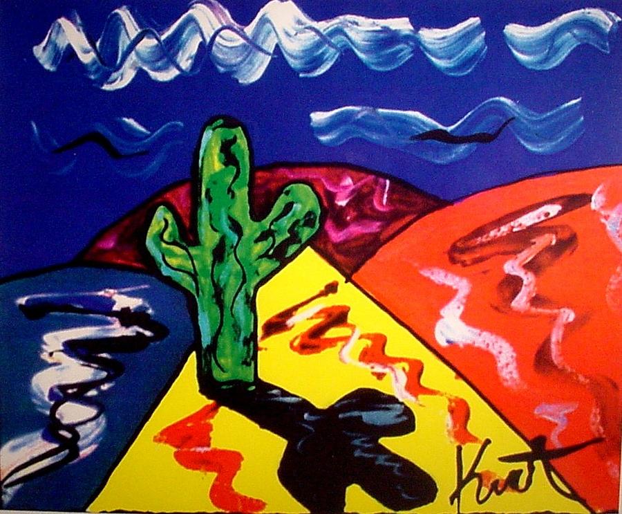 Abstract Painting - Times of Love and Life by Kurt Tallis