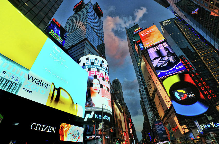 Times Square 2 Photograph by Allen Beatty