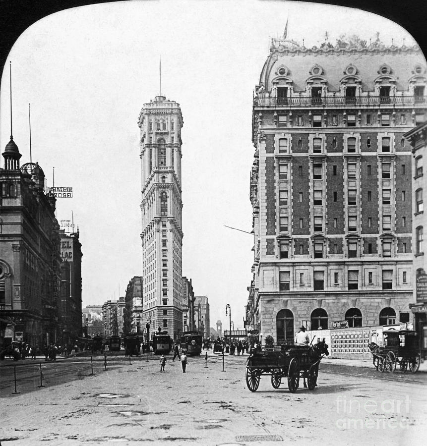 Times Square, 1908 Photograph by Granger