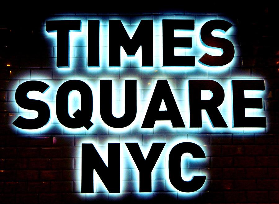 New York Photograph - Times Square 4 by NDM Digital Art