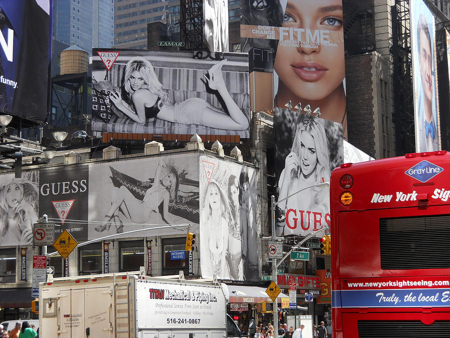Times Square Photograph by Jim Ramirez - Fine Art America