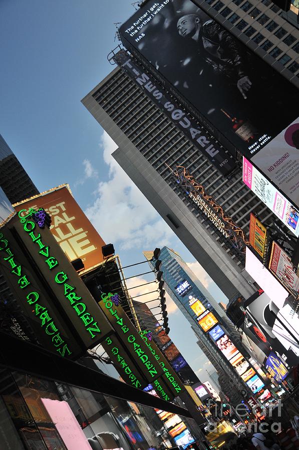 Times Square Photograph - Times Square by Louise Fahy
