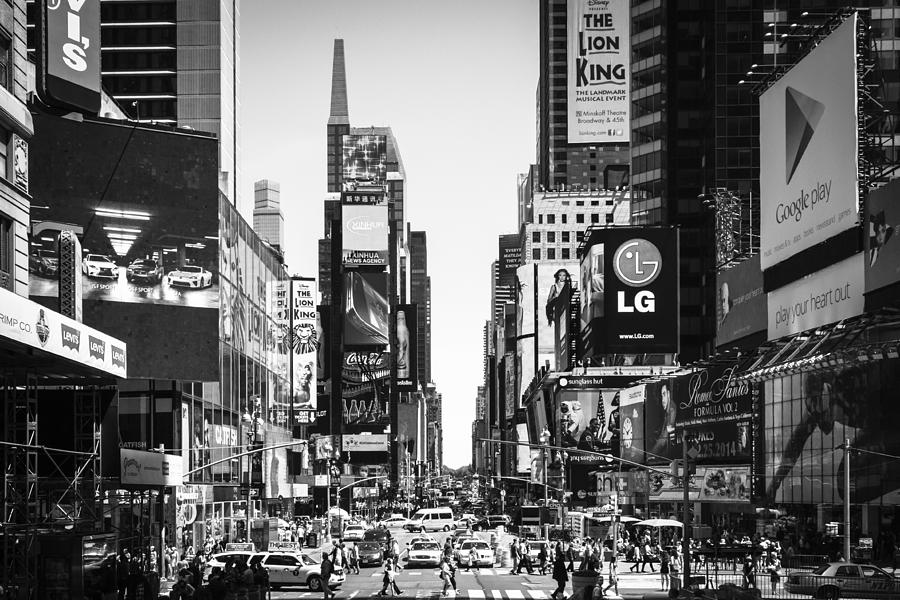 Times Square New York Photograph by Alexander Mendoza
