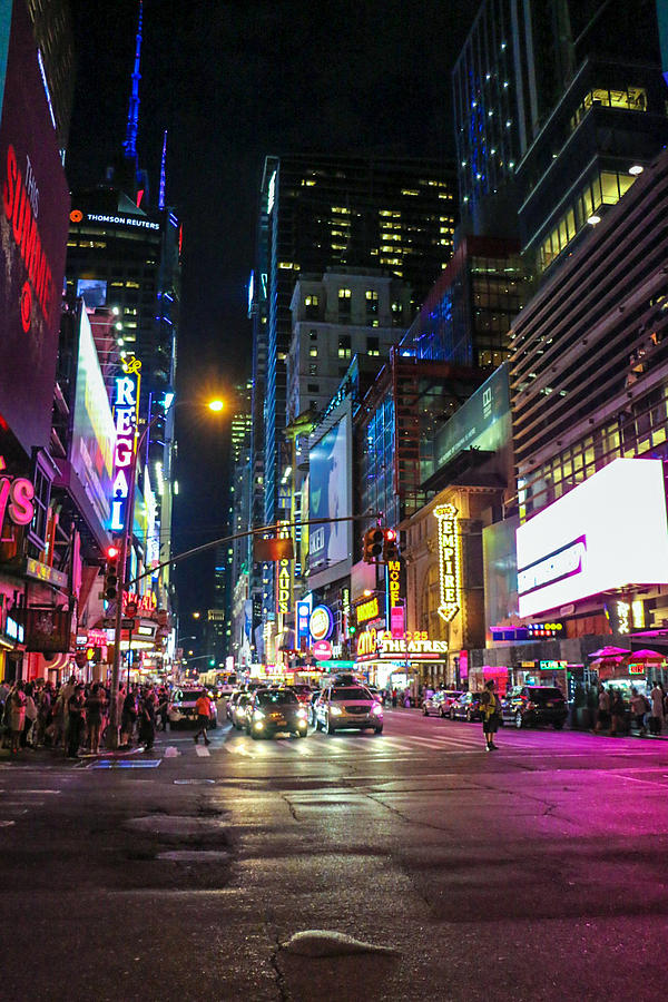 Times Square Photograph by Stephen Vargas - Fine Art America