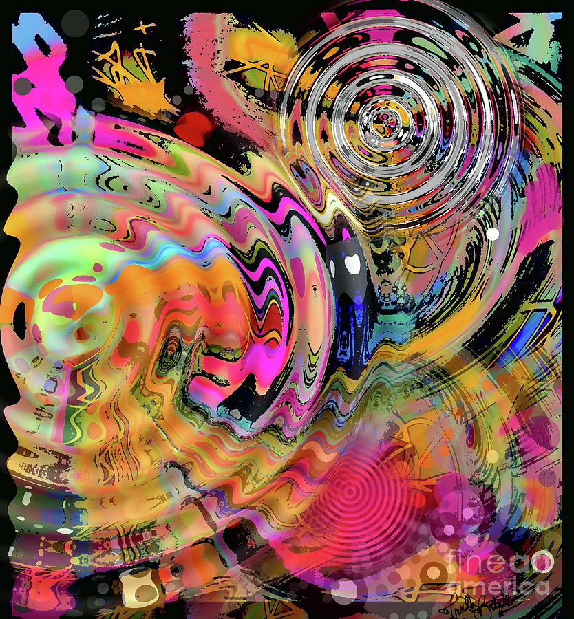 Timing is everything Digital Art by Priscilla Batzell Expressionist Art Studio Gallery