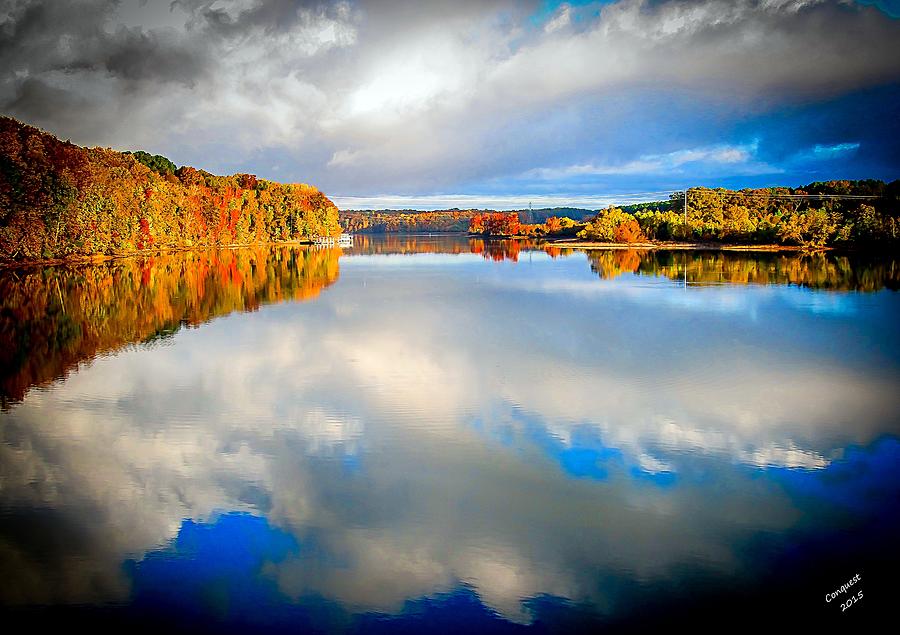 Tims Ford Lake Photograph by Gary Conquest - Fine Art America