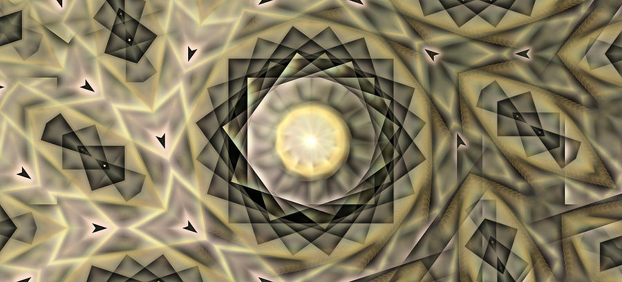 Tin Mandala Digital Art
