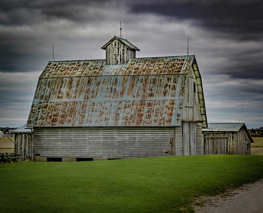 Tin Roof Barn Photograph by Ray Congrove