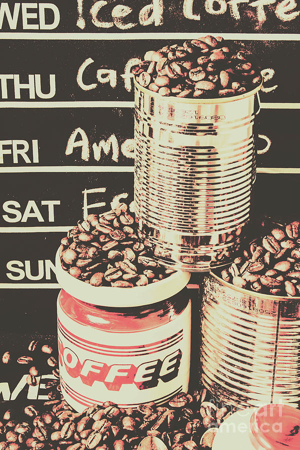 Tin signs and coffee shops Photograph by Jorgo Photography