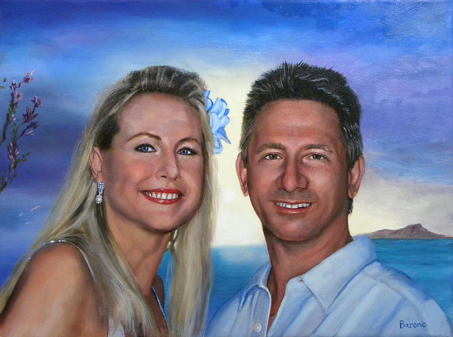 Tina and Tom Painting by Richard Barone