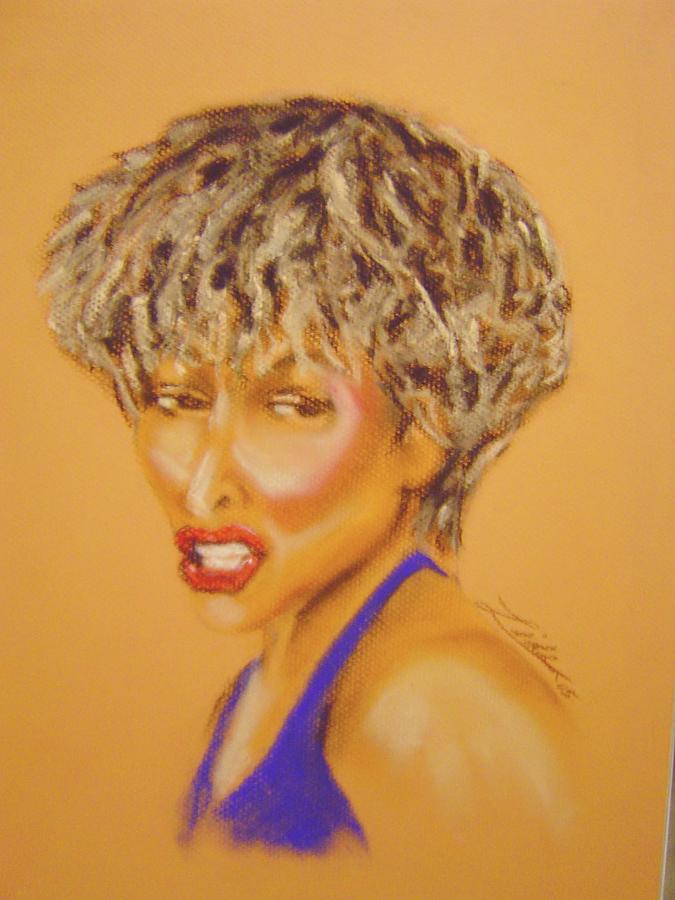 Tina Turner Painting - Tina by Janie Thompson-lide