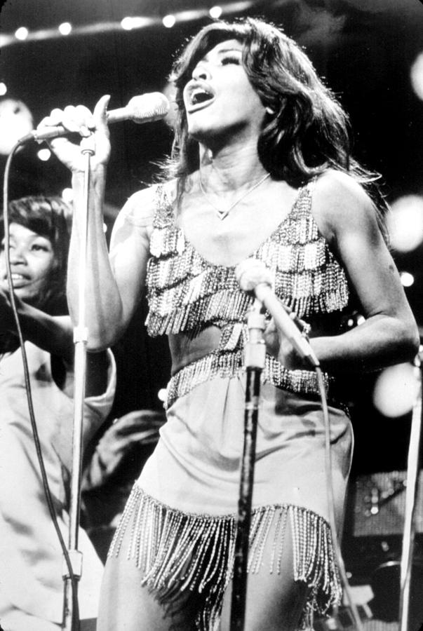 Rock And Roll Photograph - Tina Turner, During A Performance by Everett