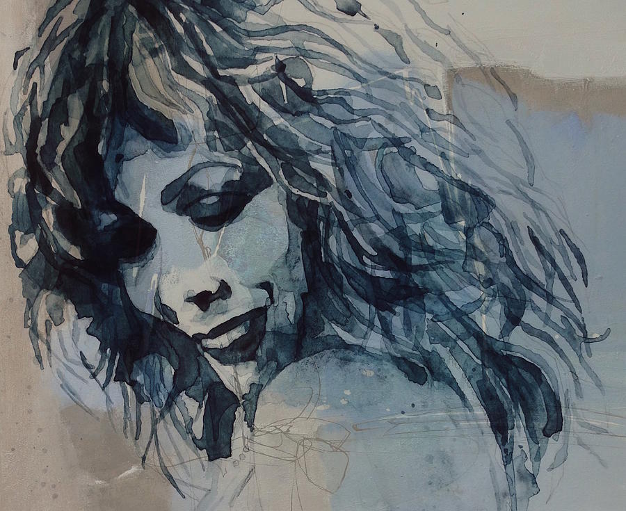 Tina Turner  Painting by Paul Lovering