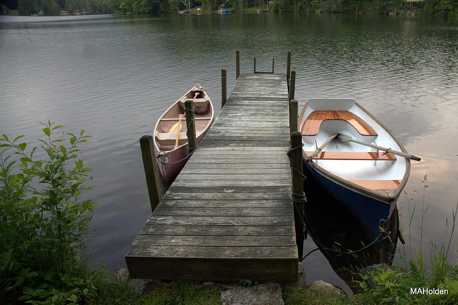 Mark Holden Photograph - Tinmouth Pond Vermont by Mark Holden Mark Holden Photograph - Tinmouth Pond Vermont by Mark Holden