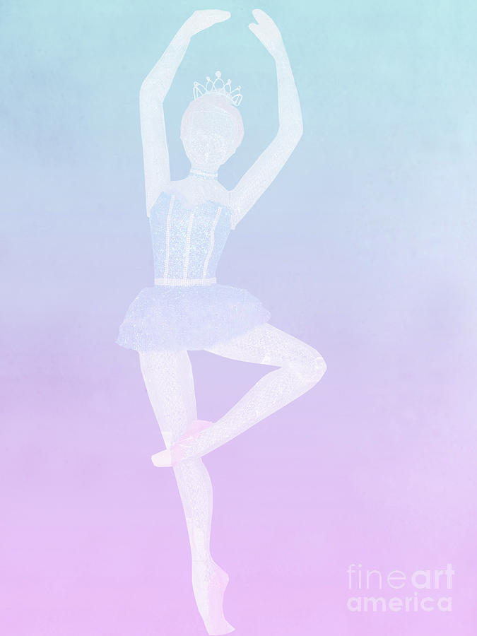 Tiny Dancer Ballerina Digital Art by Randy Steele