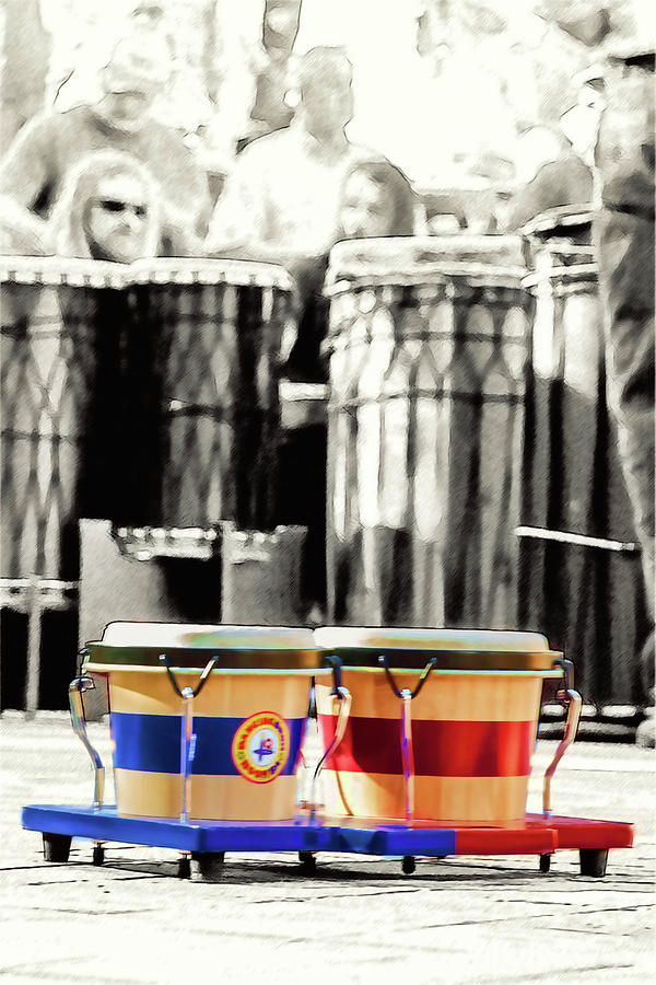Tiny Drums Big Sounds Photograph by John Haldane