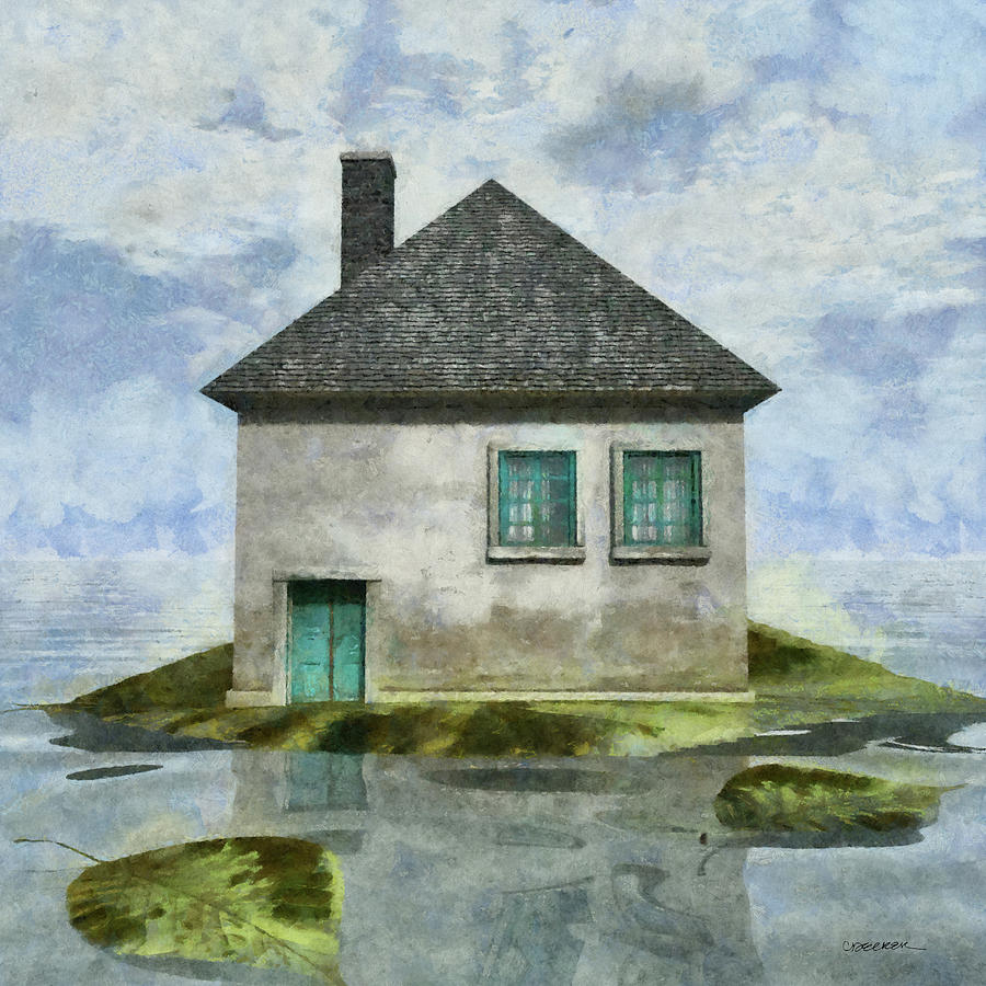 Tiny House 2 Digital Art by Cynthia Decker