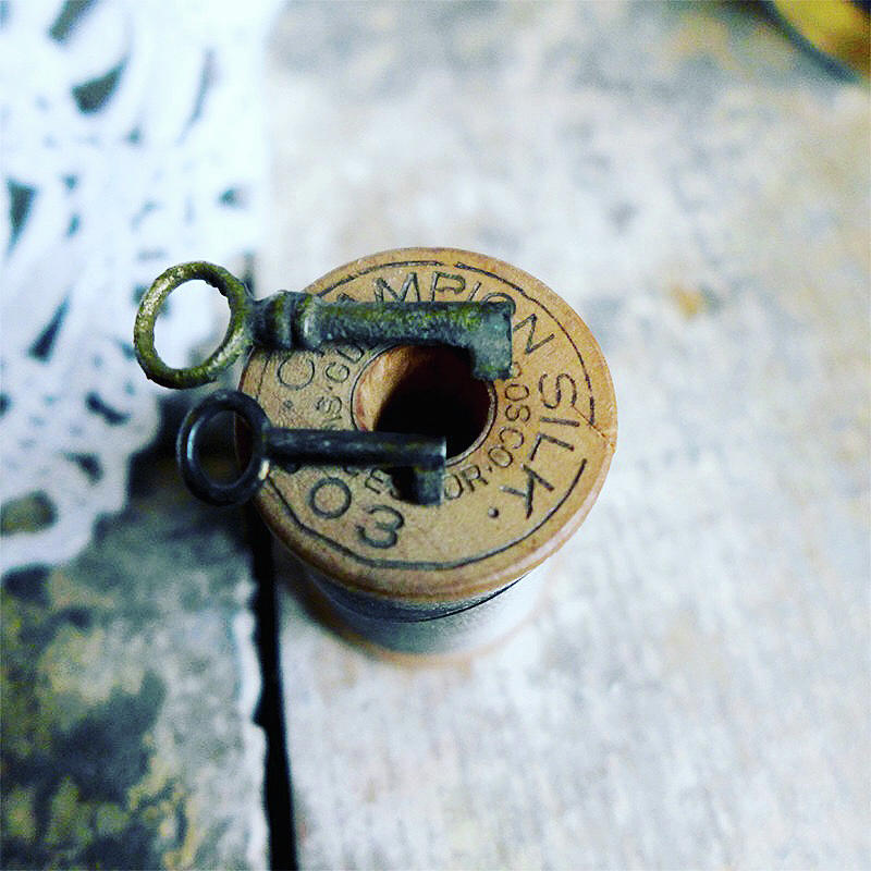 Key Photograph - Tiny Keys by Colleen VT