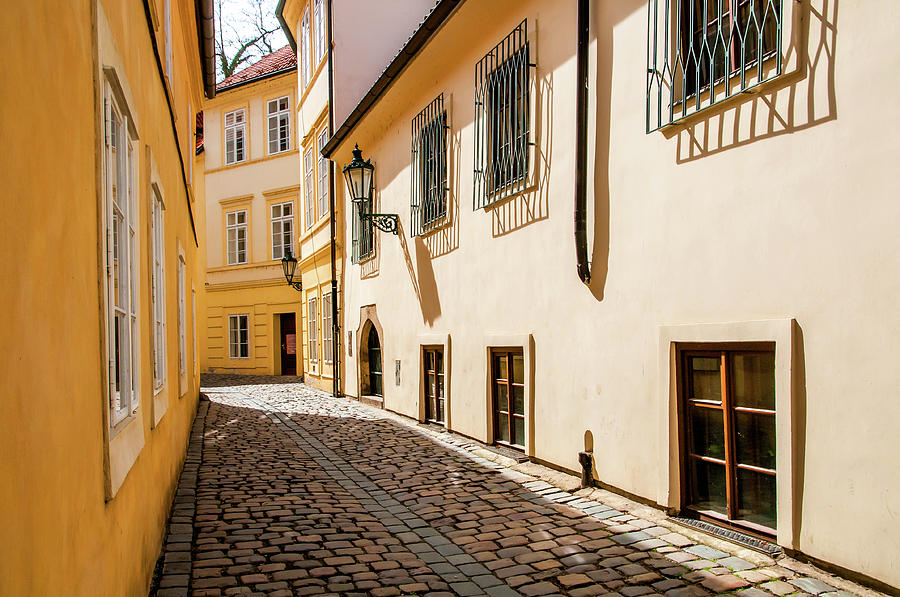 Tiny Romantic Streets of Prague. Rasnovka 1 Photograph by Jenny Rainbow