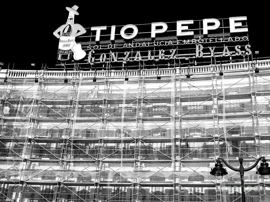 Tio Pepe Sign in Madrid Photograph by John Rizzuto