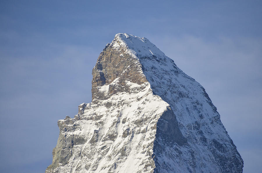 Tip of the Matterhorn - Zermatt, Switzerland Photograph by Erik Burg