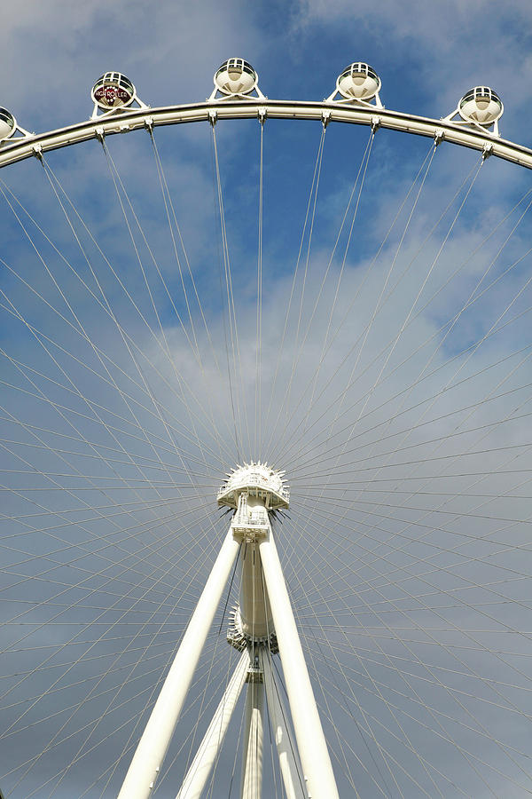 Tip Top Ferris Wheel Photograph by Marilyn Hunt