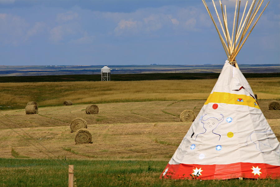 Tipi on the High Plains Photograph by Kate Purdy