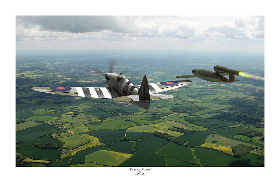 Raf Digital Art - Tipping Point - Titled by Mark Donoghue