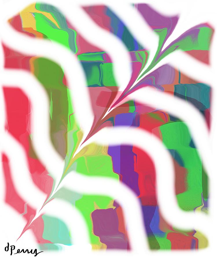 Tipsy Tree Digital Art by D Perry