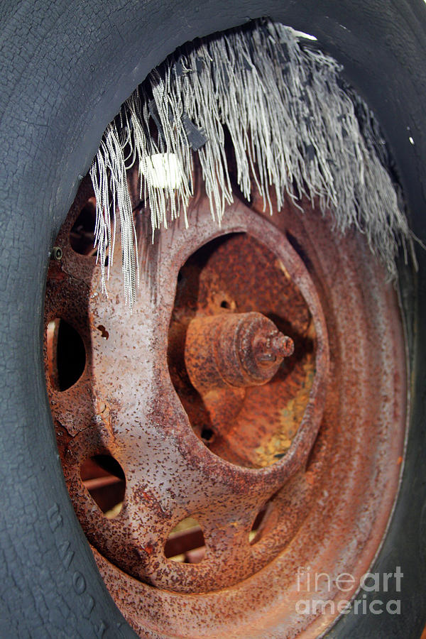 Tire Lashes Photograph by Joy Tudor